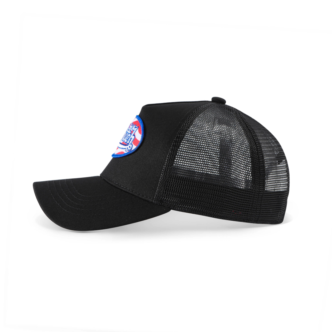 Von Dutch Stars & Stripes Trucker Hat - Black - Image 2