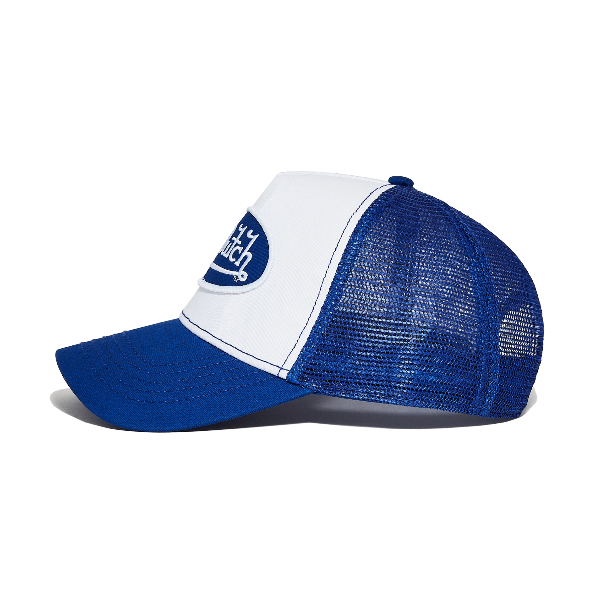 Von Dutch Blue & White Trucker Hat - Image 2