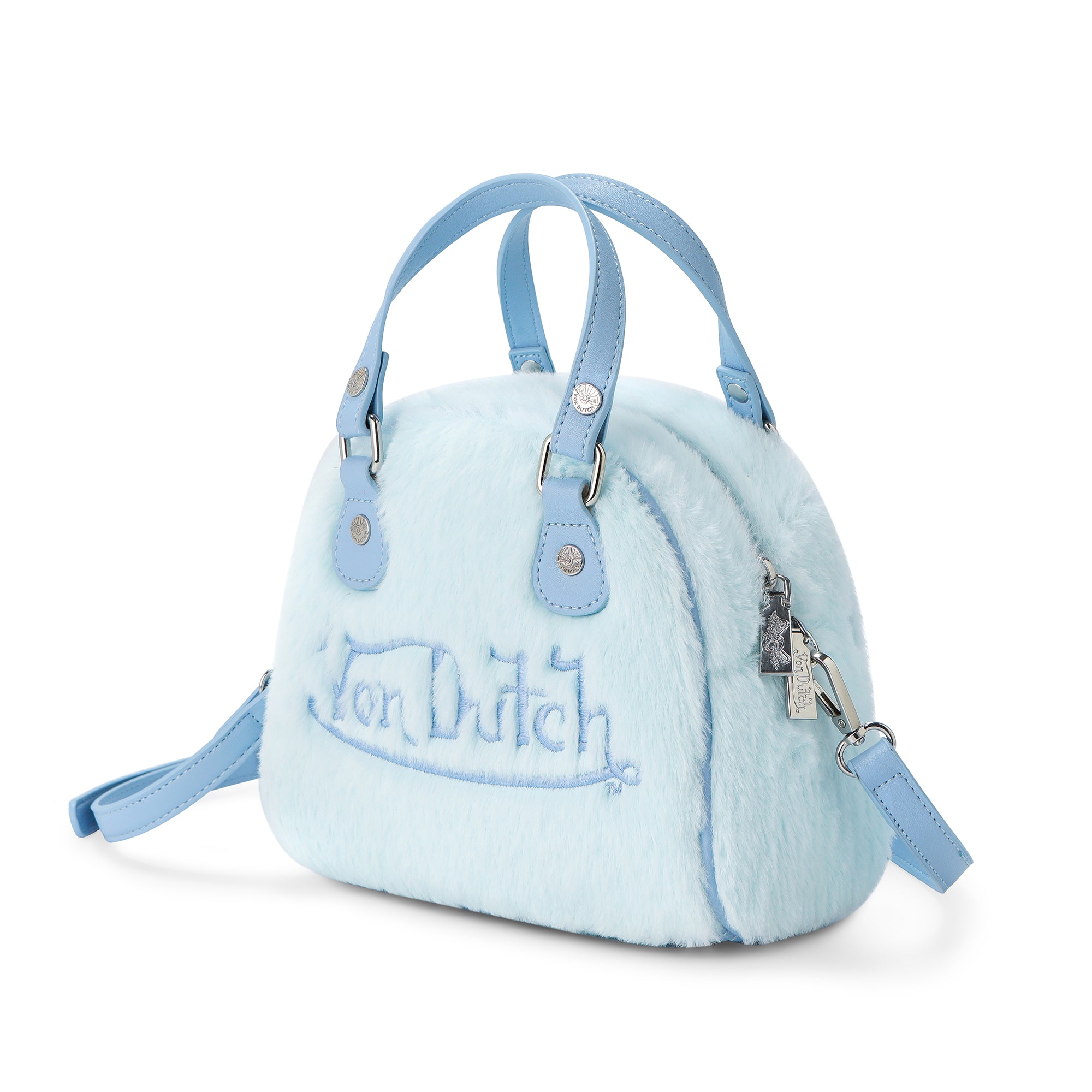 Von Dutch Abominable Snowman Furry Bowling Bag - Image 2