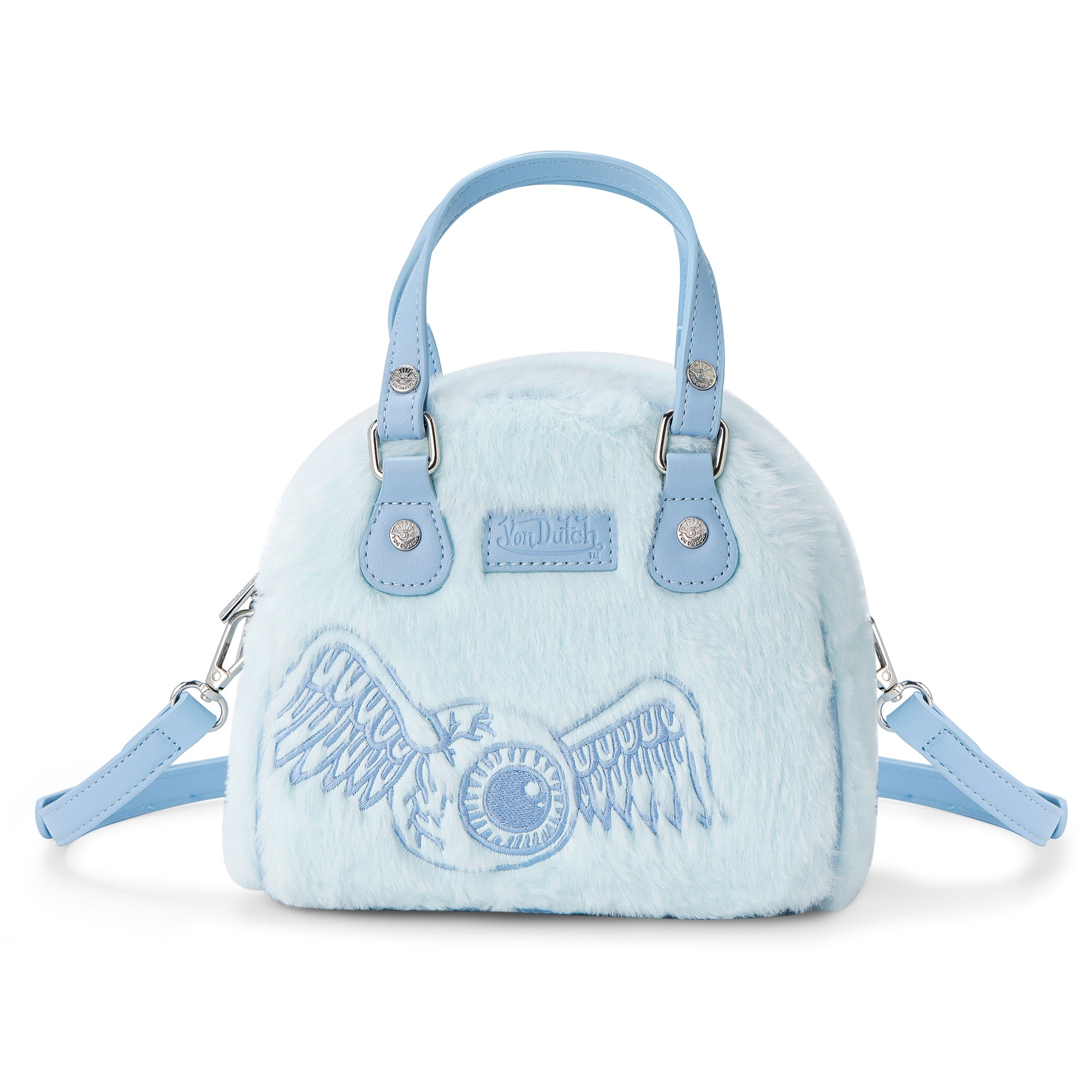 Von Dutch Abominable Snowman Furry Bowling Bag - Image 4