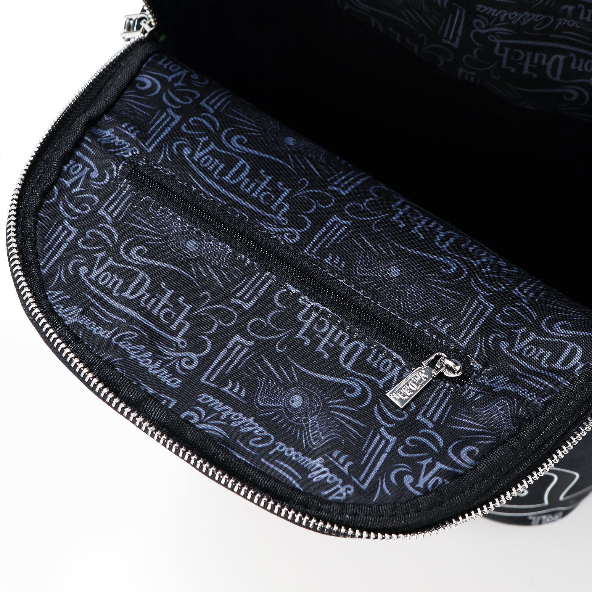 Von Dutch Large Black Flying Eye Backpack - Image 5