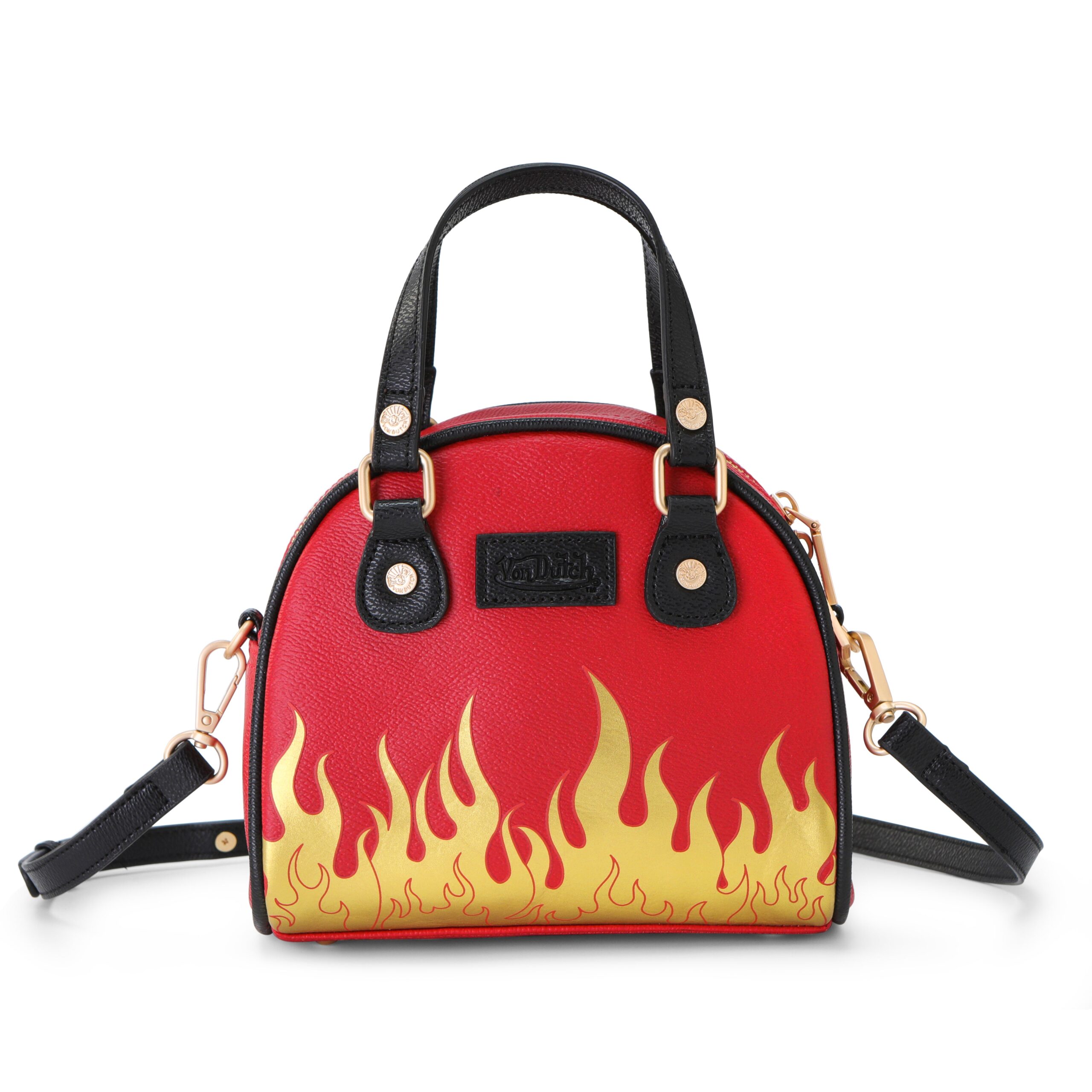 Von Dutch Red Flames Bowling Bag - Image 4