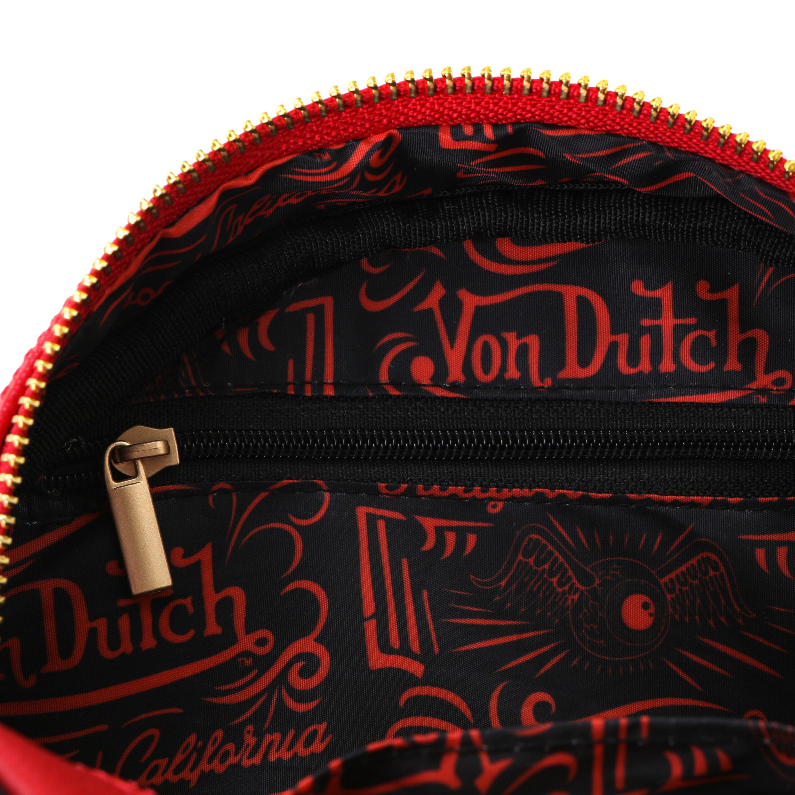 Von Dutch Red Flames Bowling Bag - Image 6