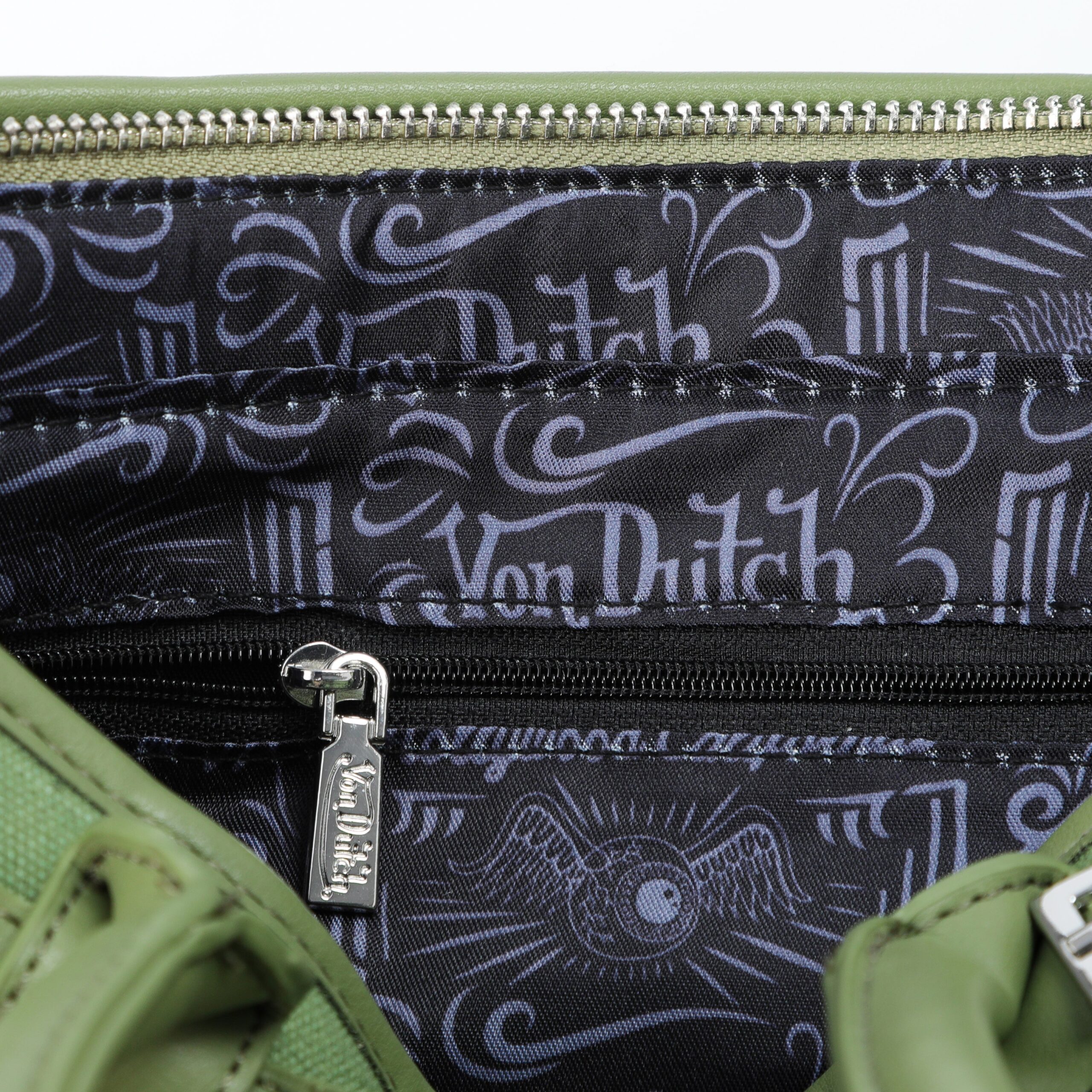 Von Dutch Lane Shoulder Bag - Green - Image 5