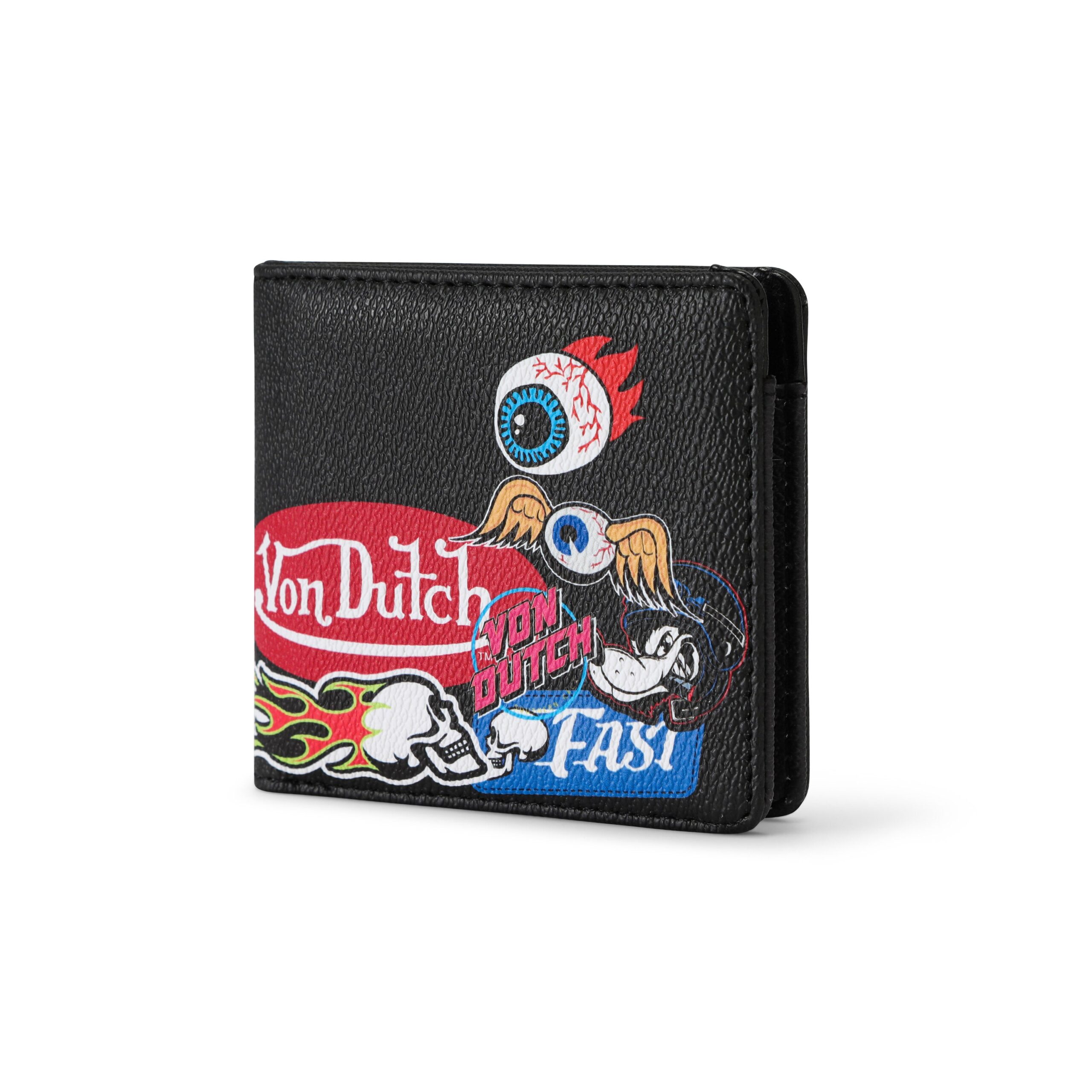 Von Dutch Multi-Flying Eye Bi-fold Wallet - Image 2