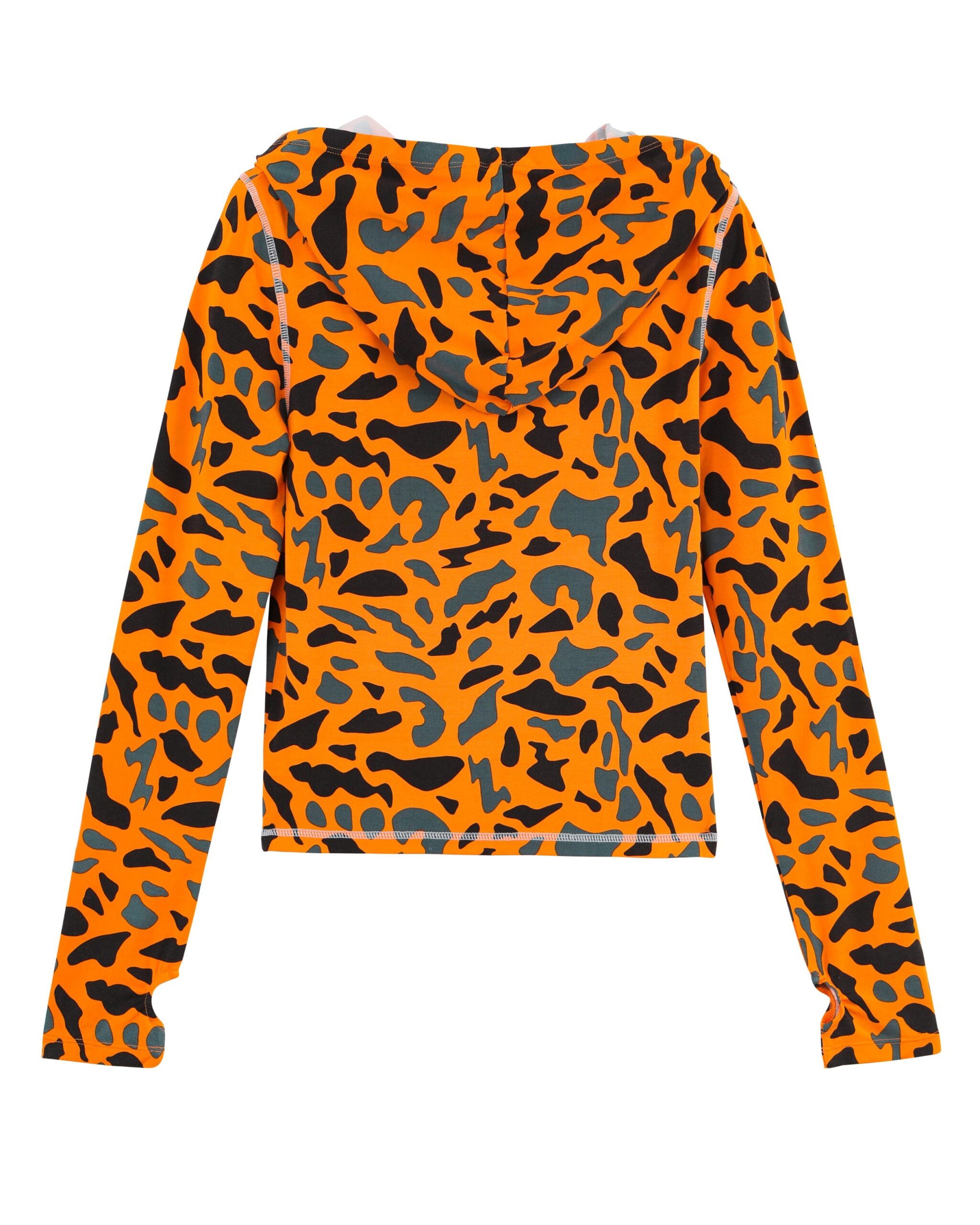 YOGA TOP - ORANGE CAMO - Image 2