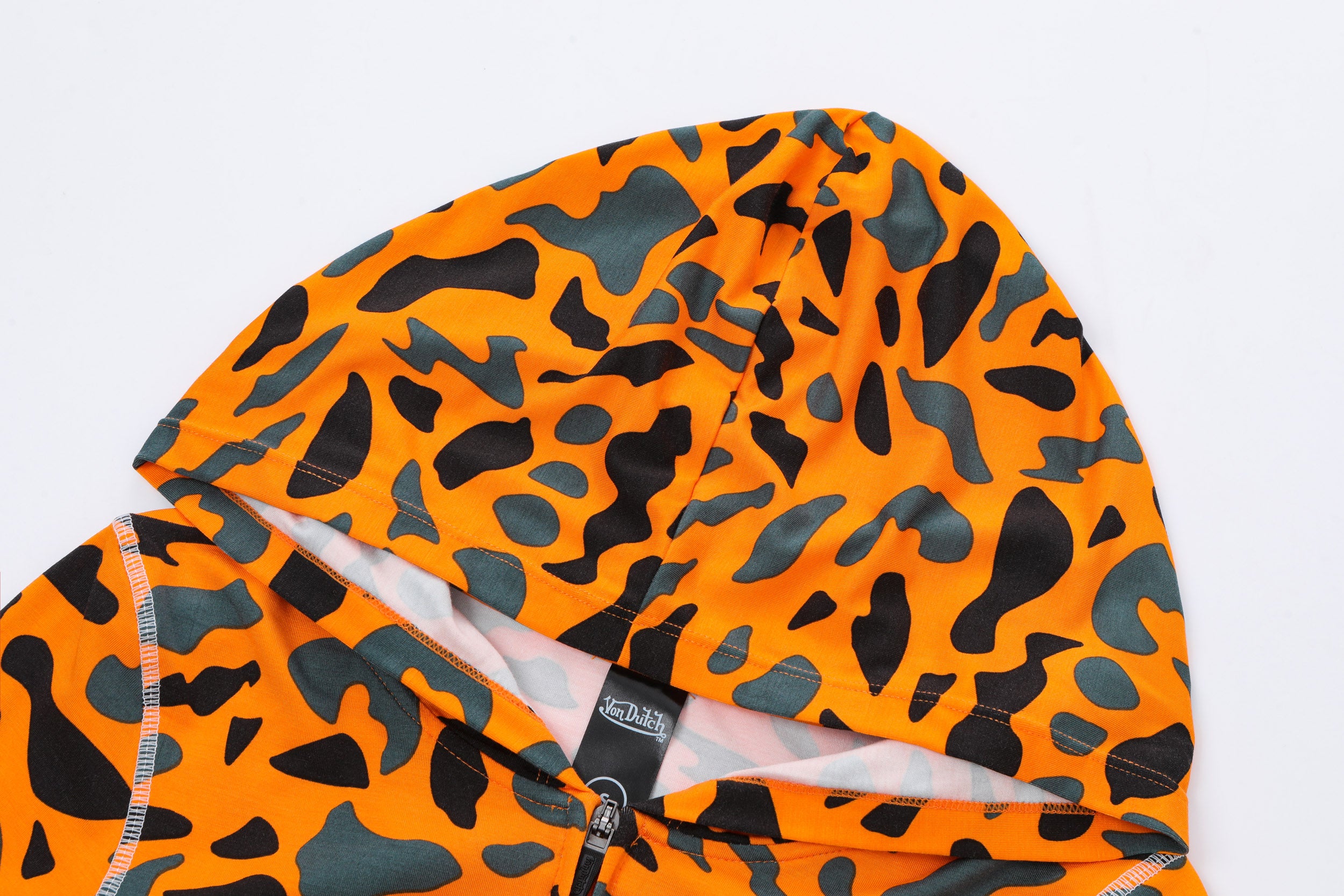 YOGA TOP - ORANGE CAMO - Image 4