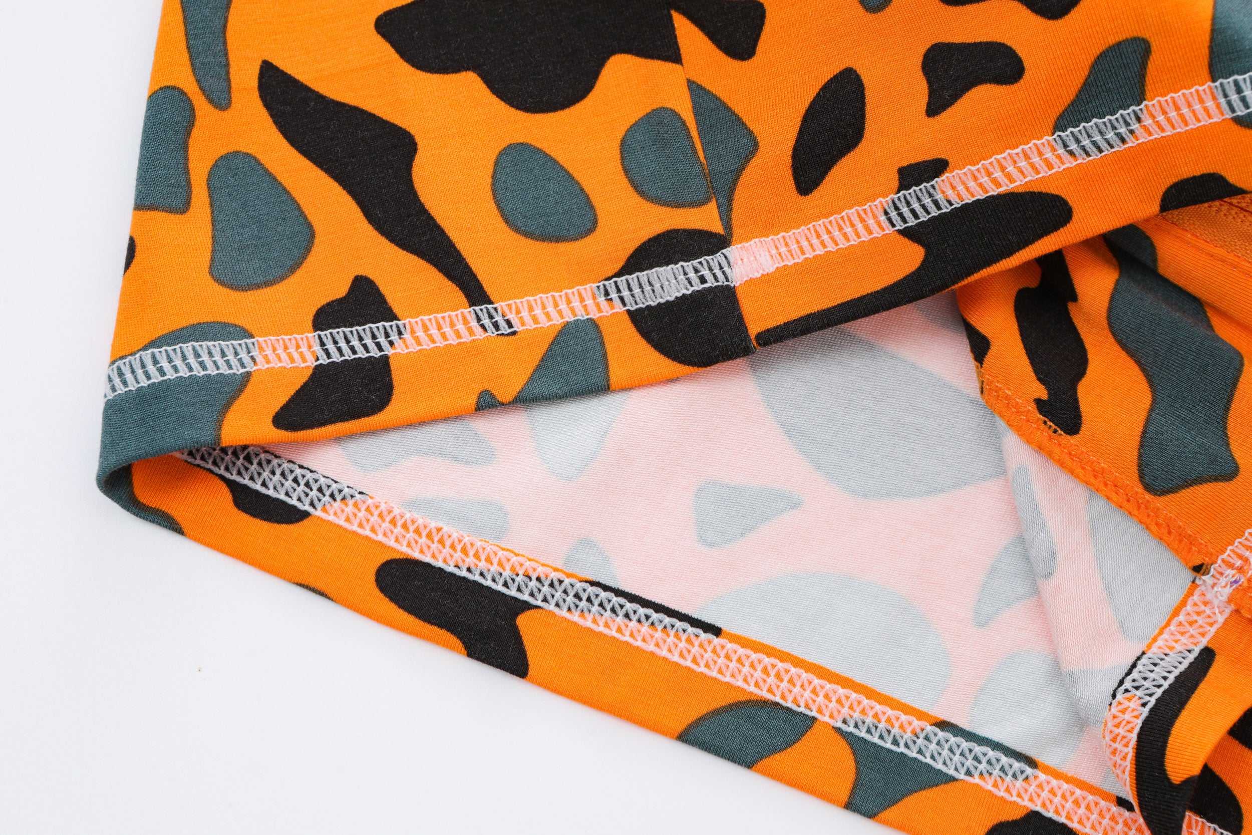 YOGA TOP - ORANGE CAMO - Image 6