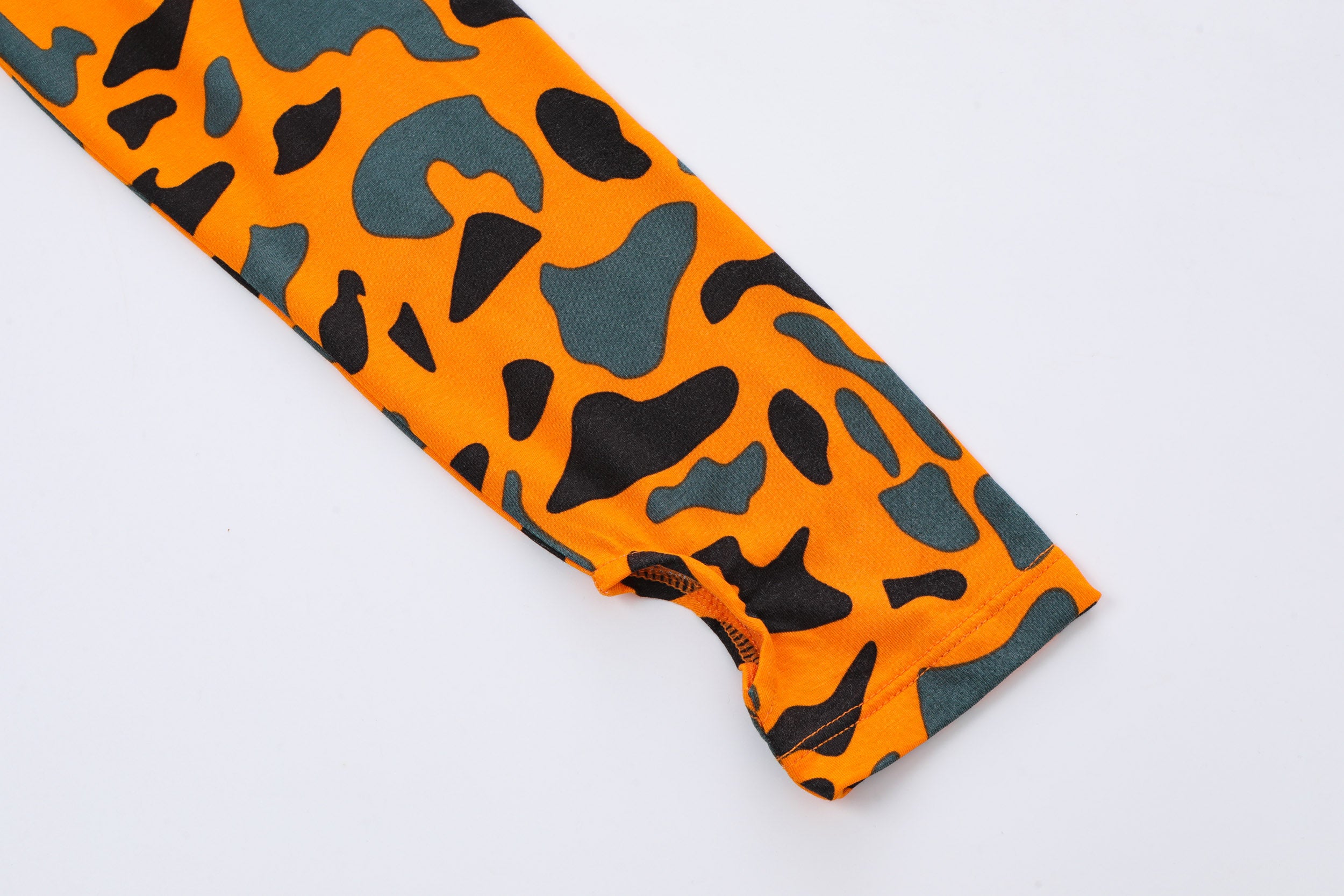 YOGA TOP - ORANGE CAMO - Image 7
