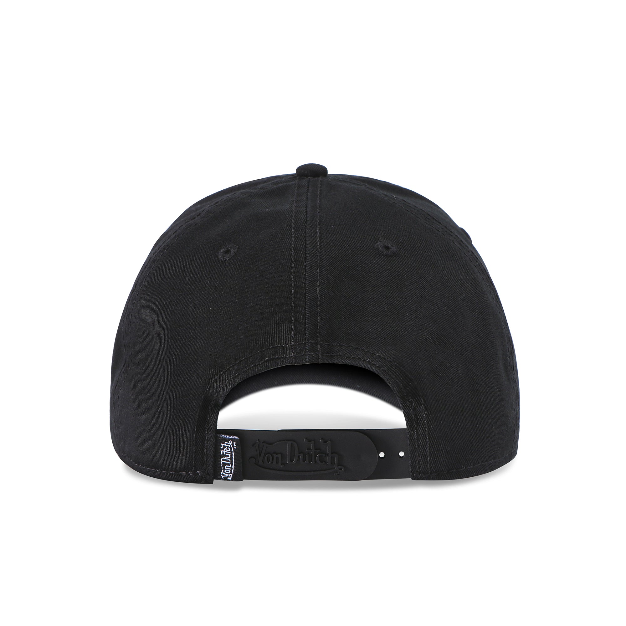 Von Dutch MotoCross Strapback Hat - Black & Red - Image 4