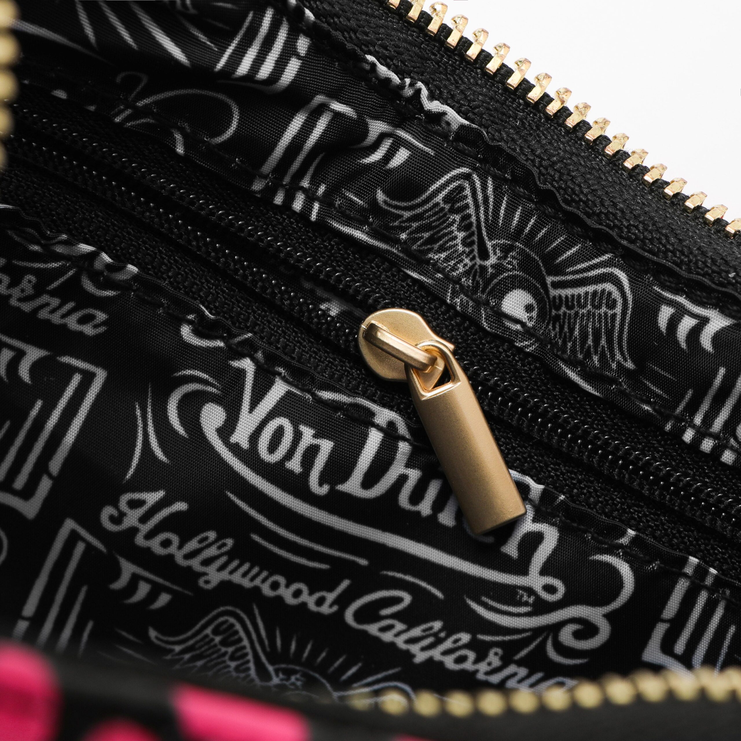 Von Dutch Hot Pink Cheetah Shoulder Bag - Image 8