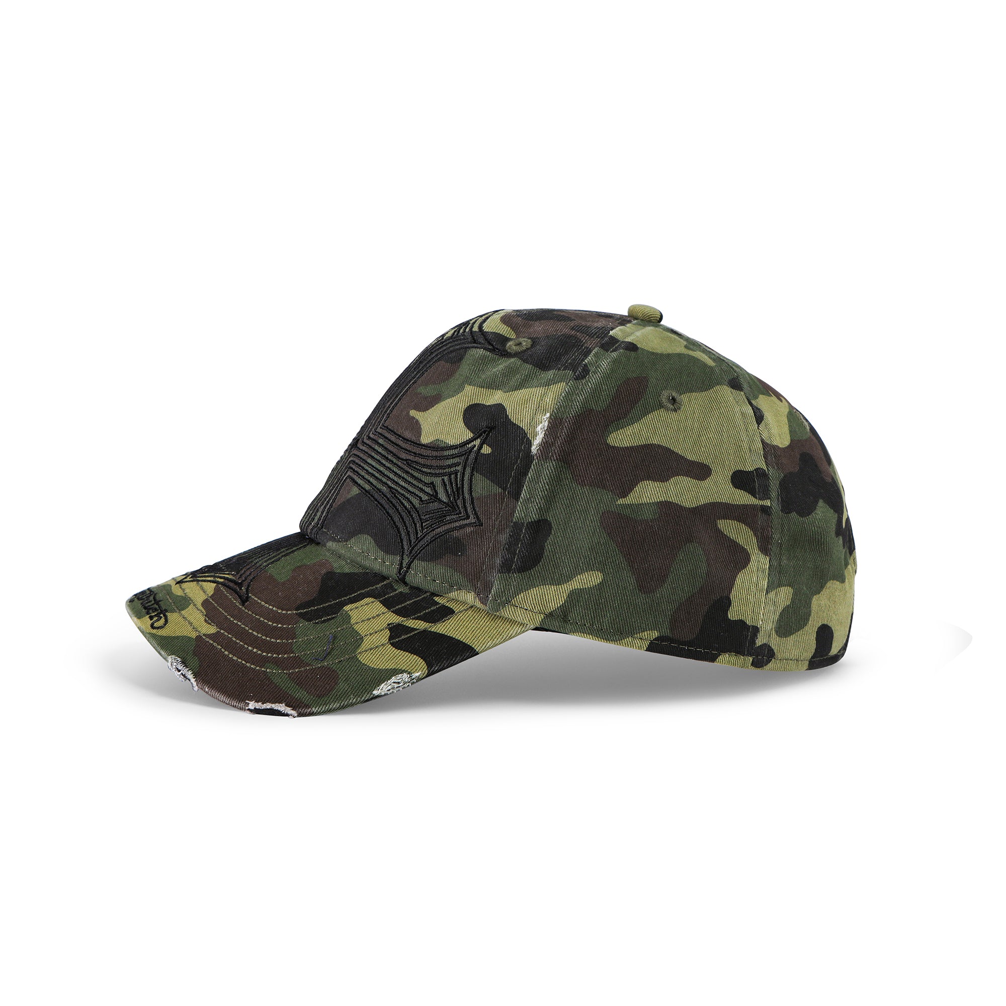 Von Dutch Denim Lowrider Strapback Hat - Camo - Image 2