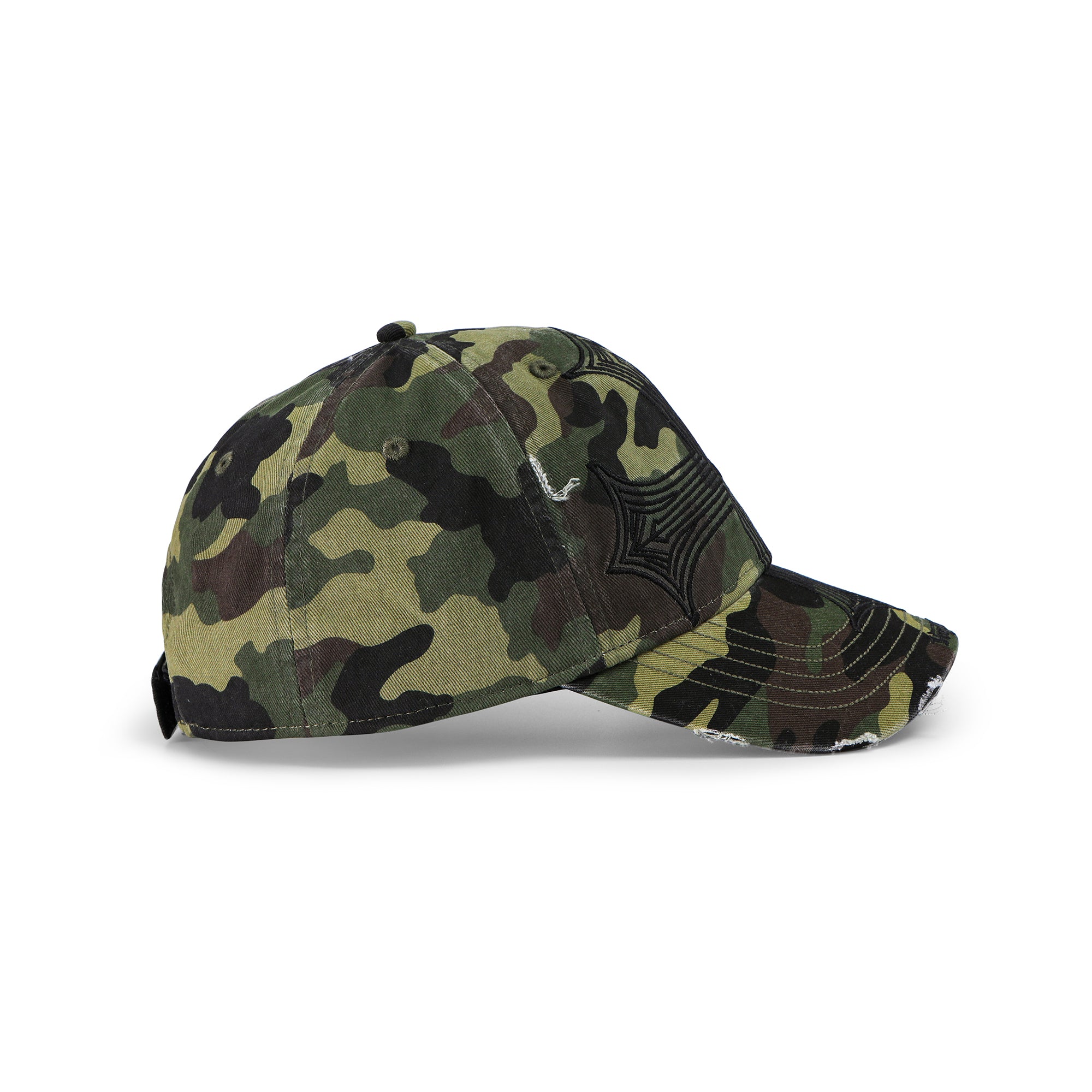 Von Dutch Denim Lowrider Strapback Hat - Camo - Image 3