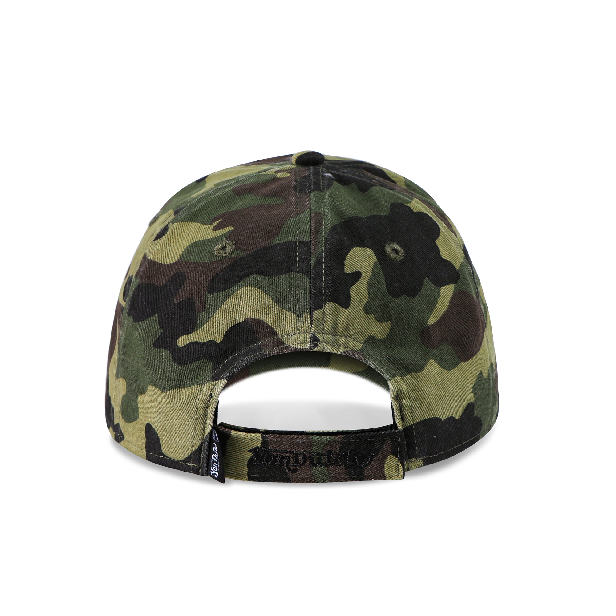 Von Dutch Denim Lowrider Strapback Hat - Camo - Image 4