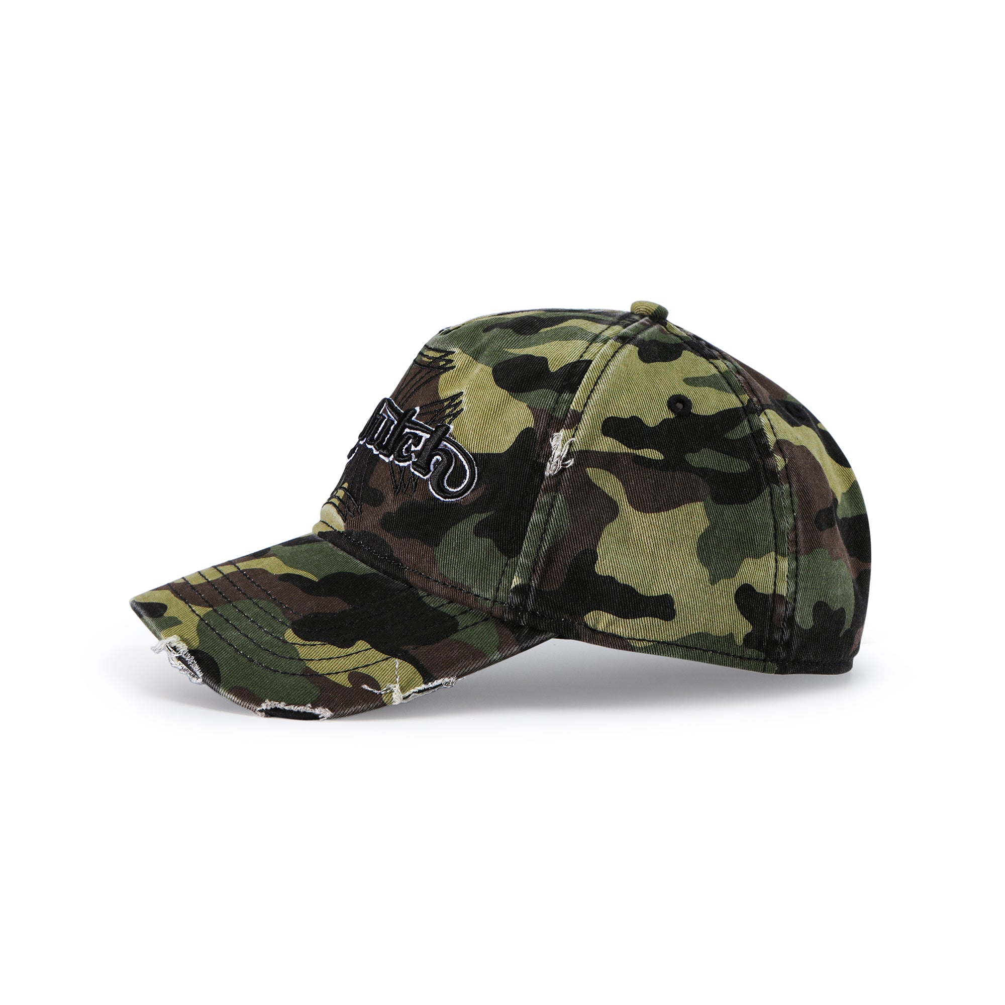Von Dutch MotoCross Strapback Hat - Camo - Image 2