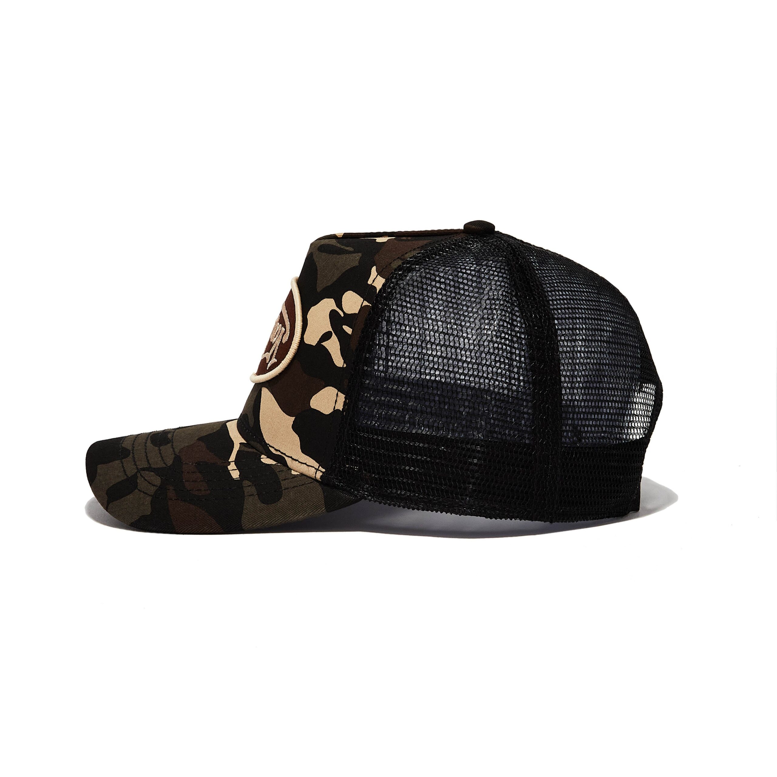Von Dutch Brown Rambo Camo Trucker Hat - Image 2