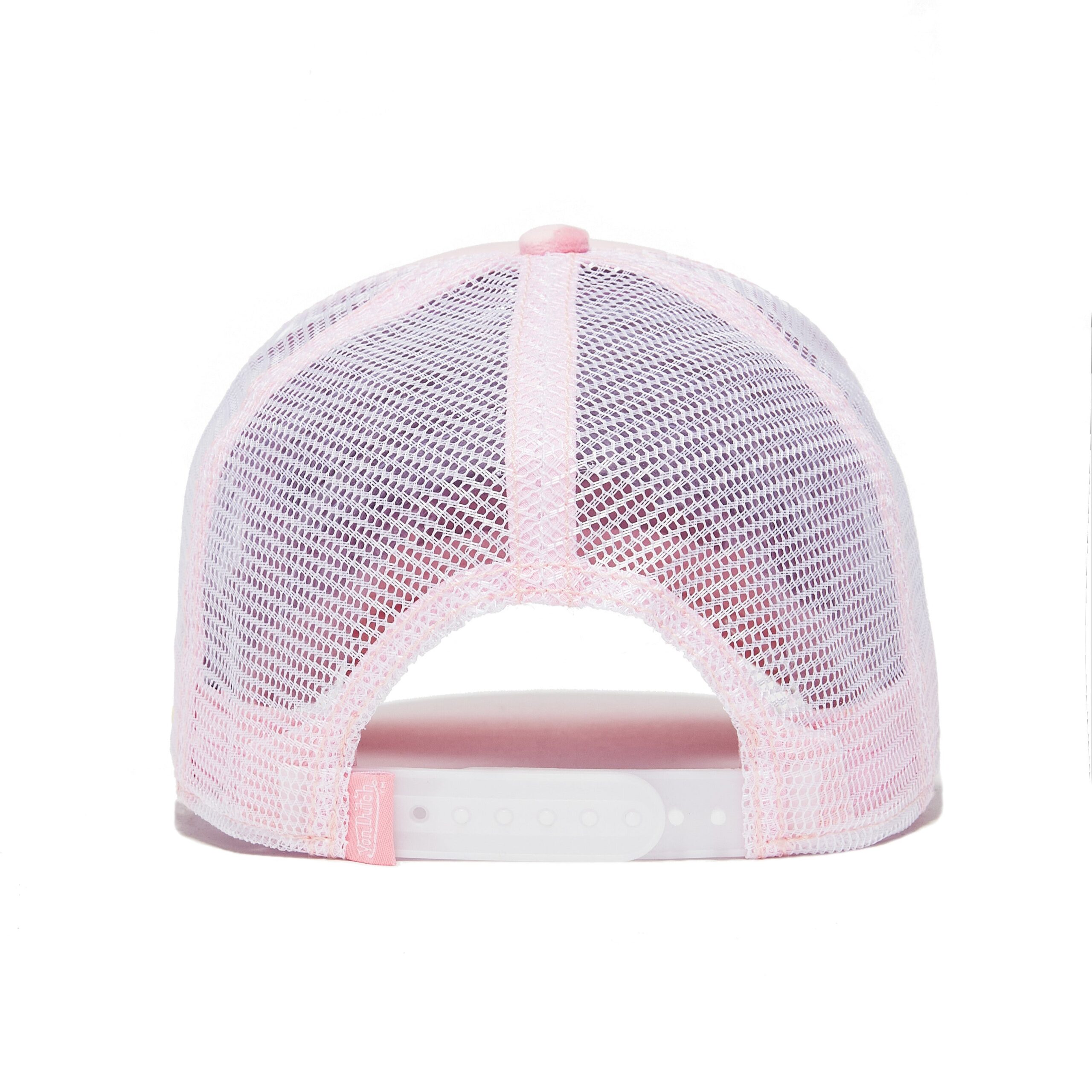 Von Dutch Pink Crush Velvet Trucker Hat - Image 3