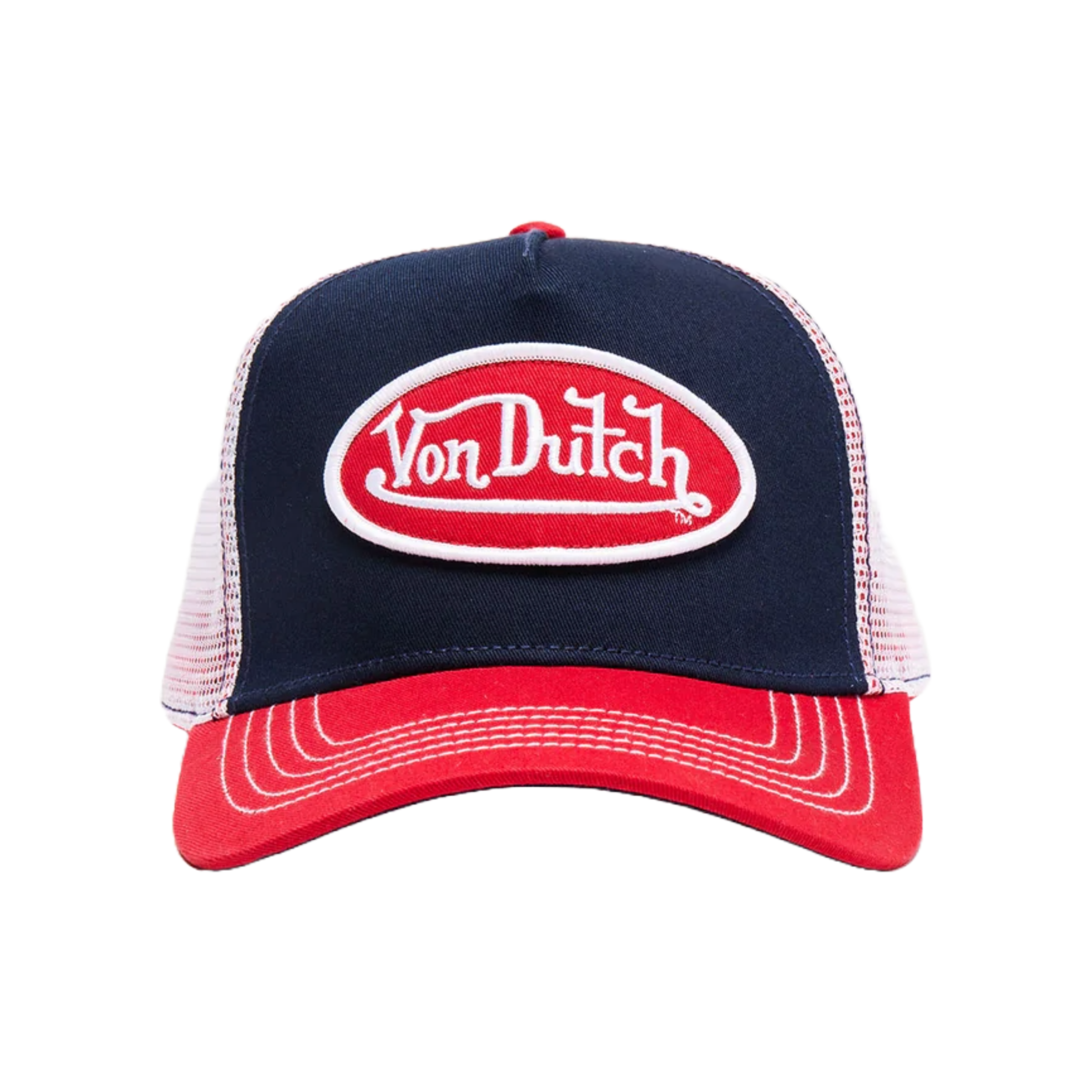 Von Dutch Navy with Red Trucker Hat - Image 5