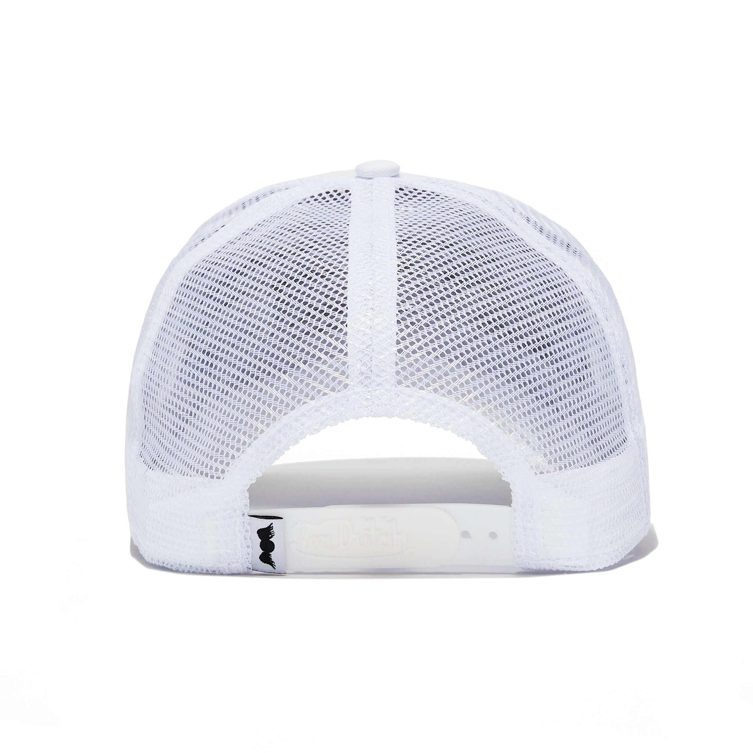 Von Dutch Triple White Trucker Hat - Image 3