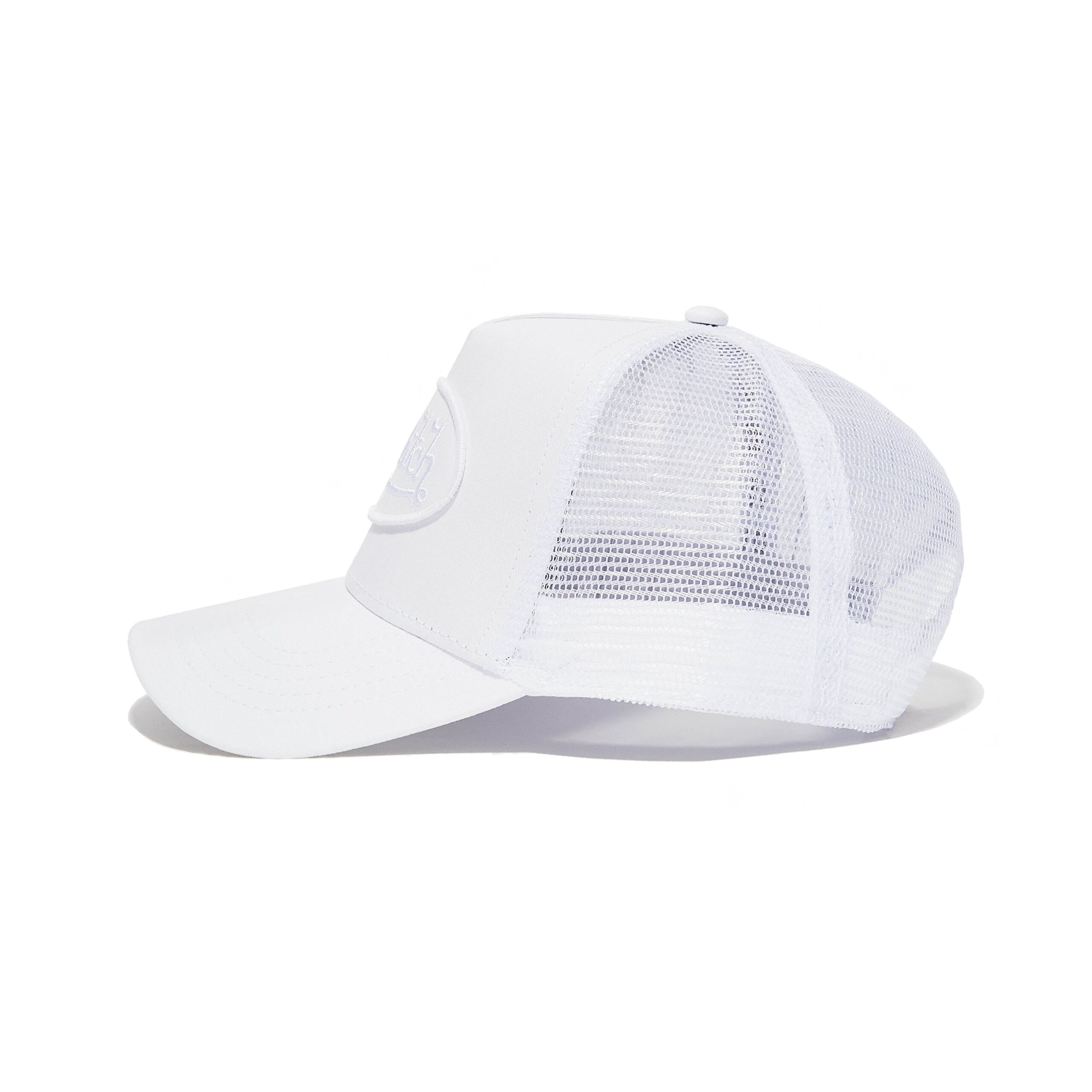 Von Dutch Triple White Trucker Hat - Image 2