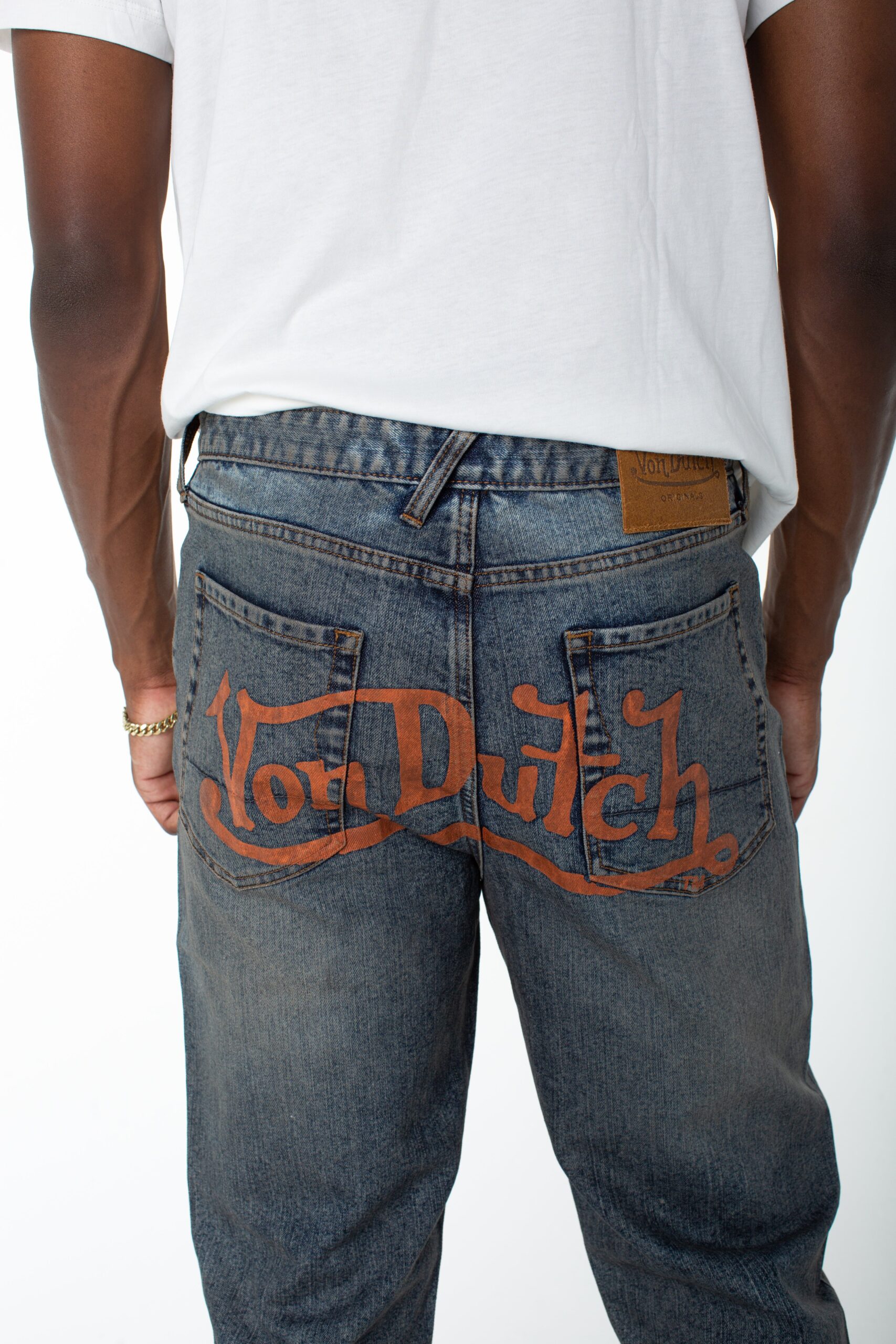 Von Dutch Men's The Clutch Stacked Flare - Image 2