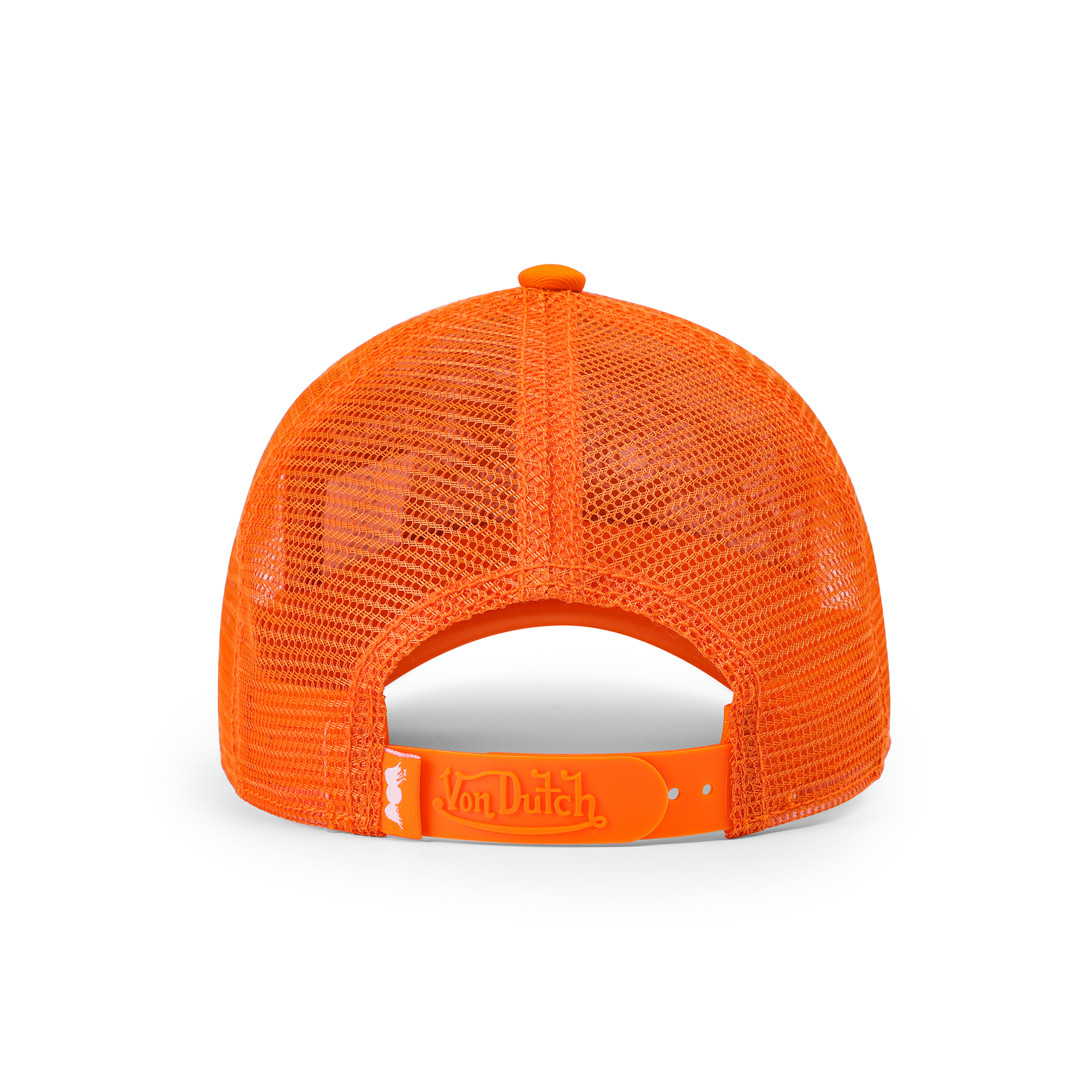 Von Dutch Kids Classic Trucker Hat - Orange Oval Eye - Image 6