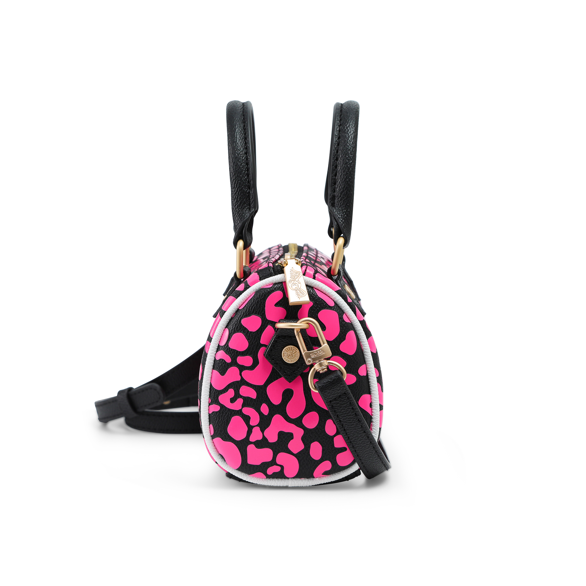Von Dutch Hanna Bag - Hot Pink Cheetah - Image 5