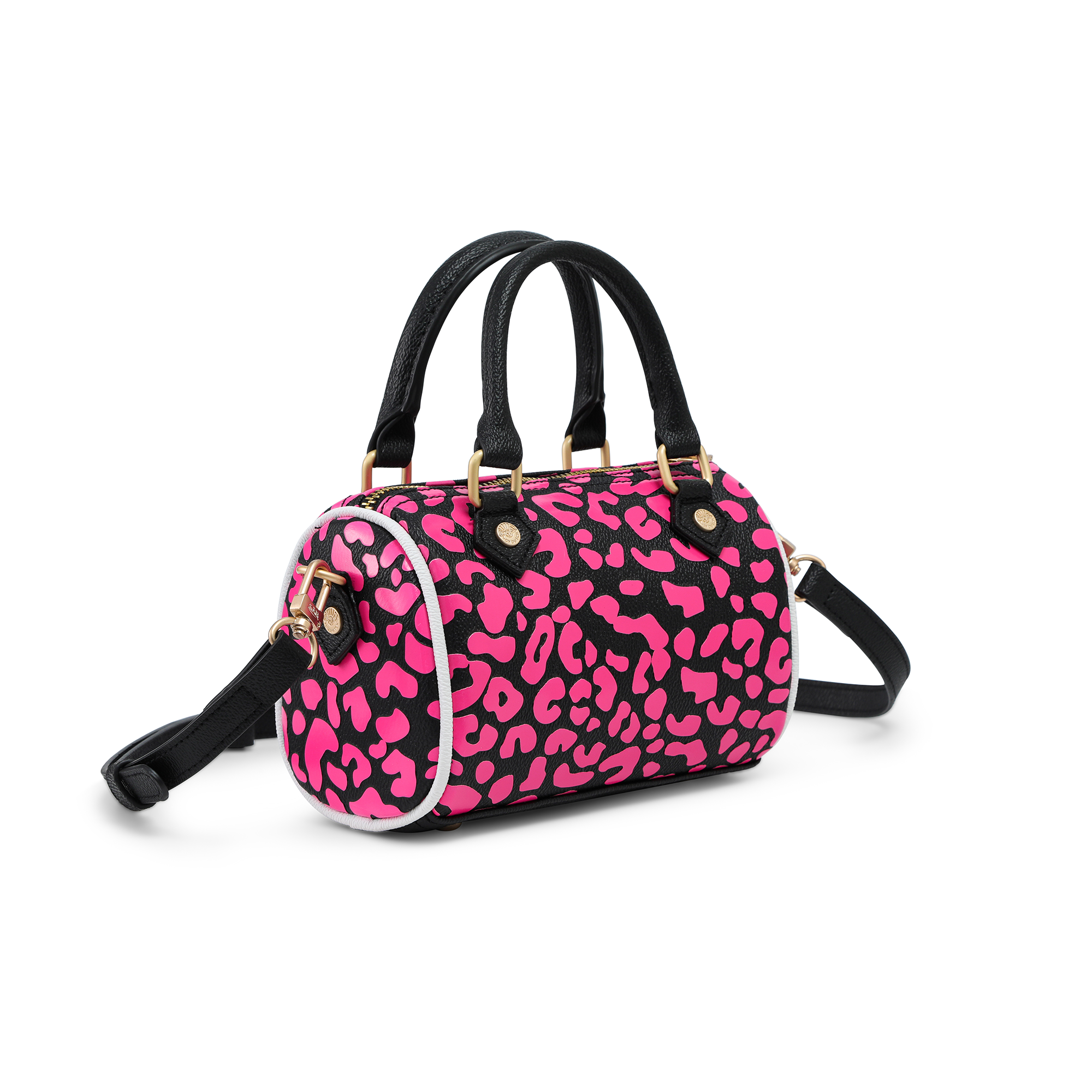 Von Dutch Hanna Bag - Hot Pink Cheetah - Image 7