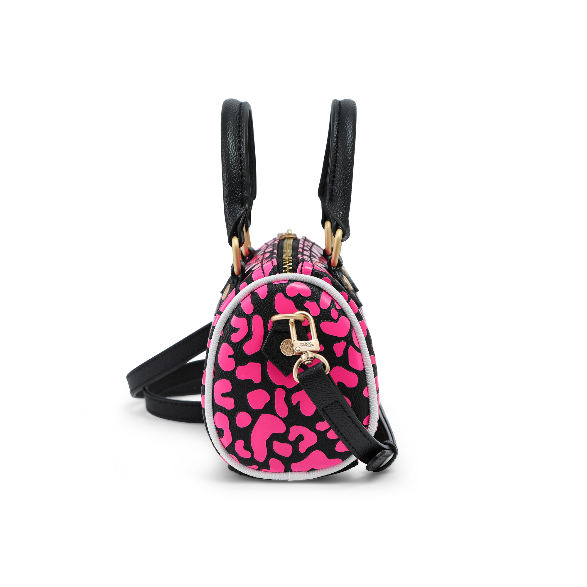 Von Dutch Hanna Bag - Hot Pink Cheetah - Image 8