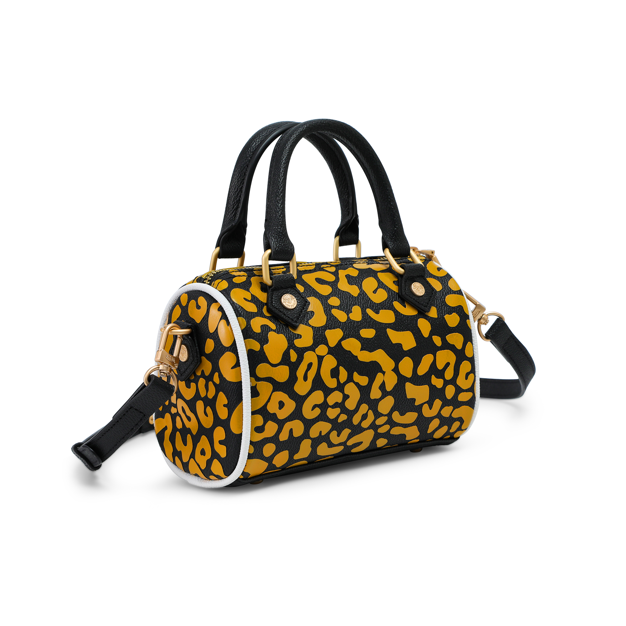 Von Dutch Hanna Bag - Orange Cheetah - Image 6