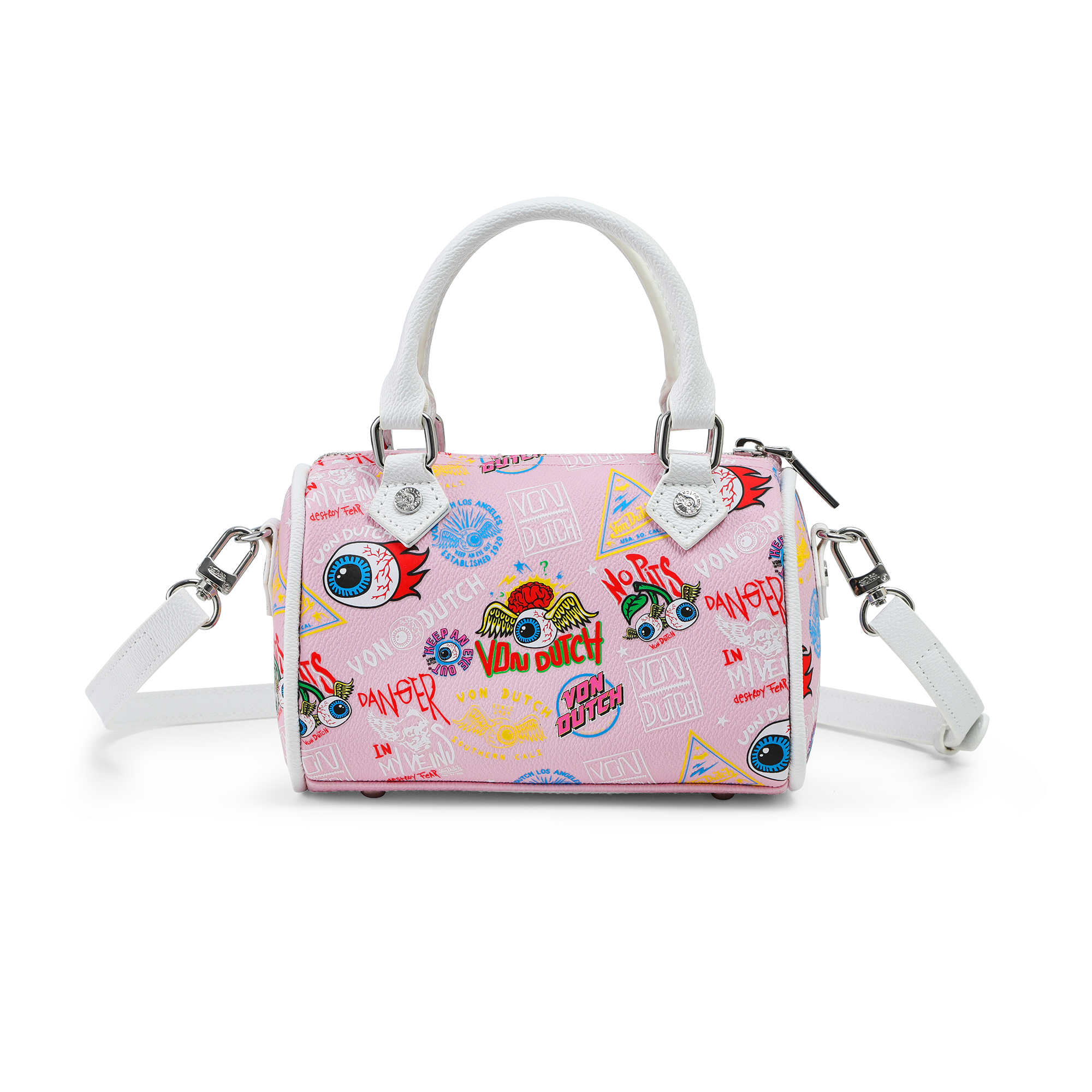 Von Dutch Hanna Bag - Light Pink Jax - Image 6