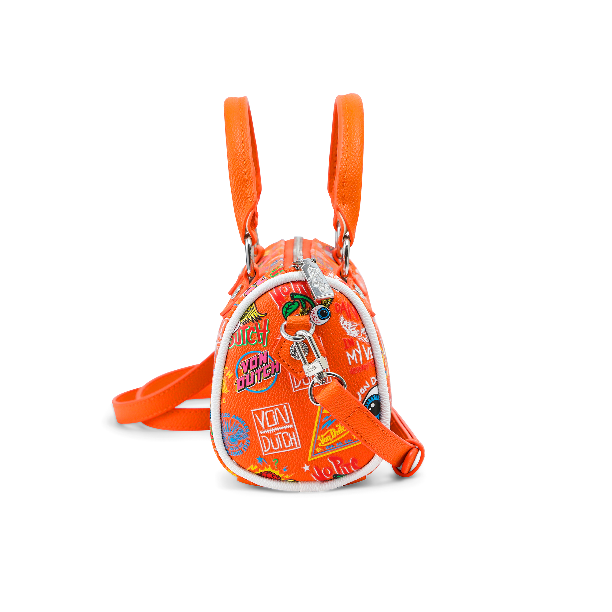 Von Dutch Hanna Bag - Orange Jax - Image 5