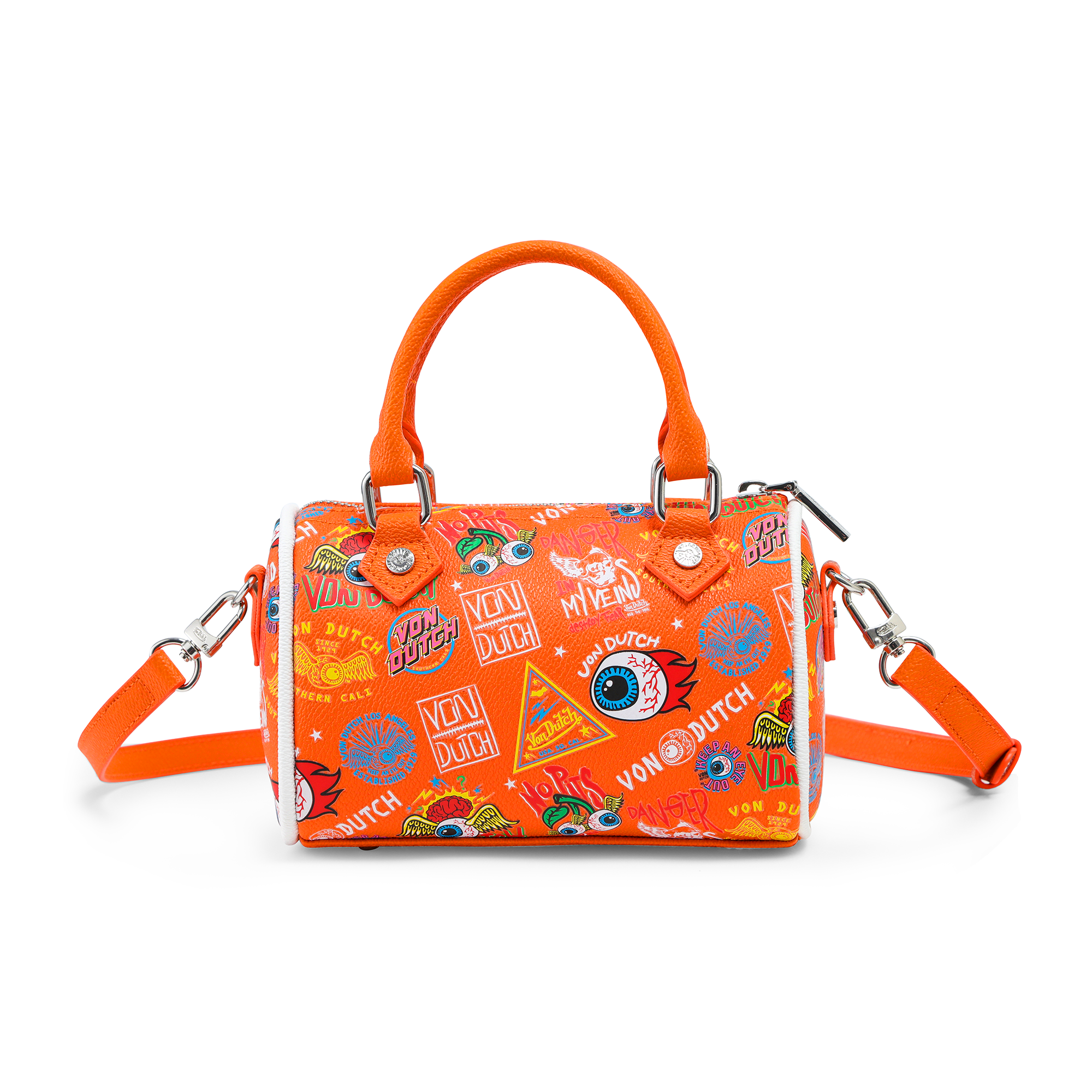 Von Dutch Hanna Bag - Orange Jax - Image 6