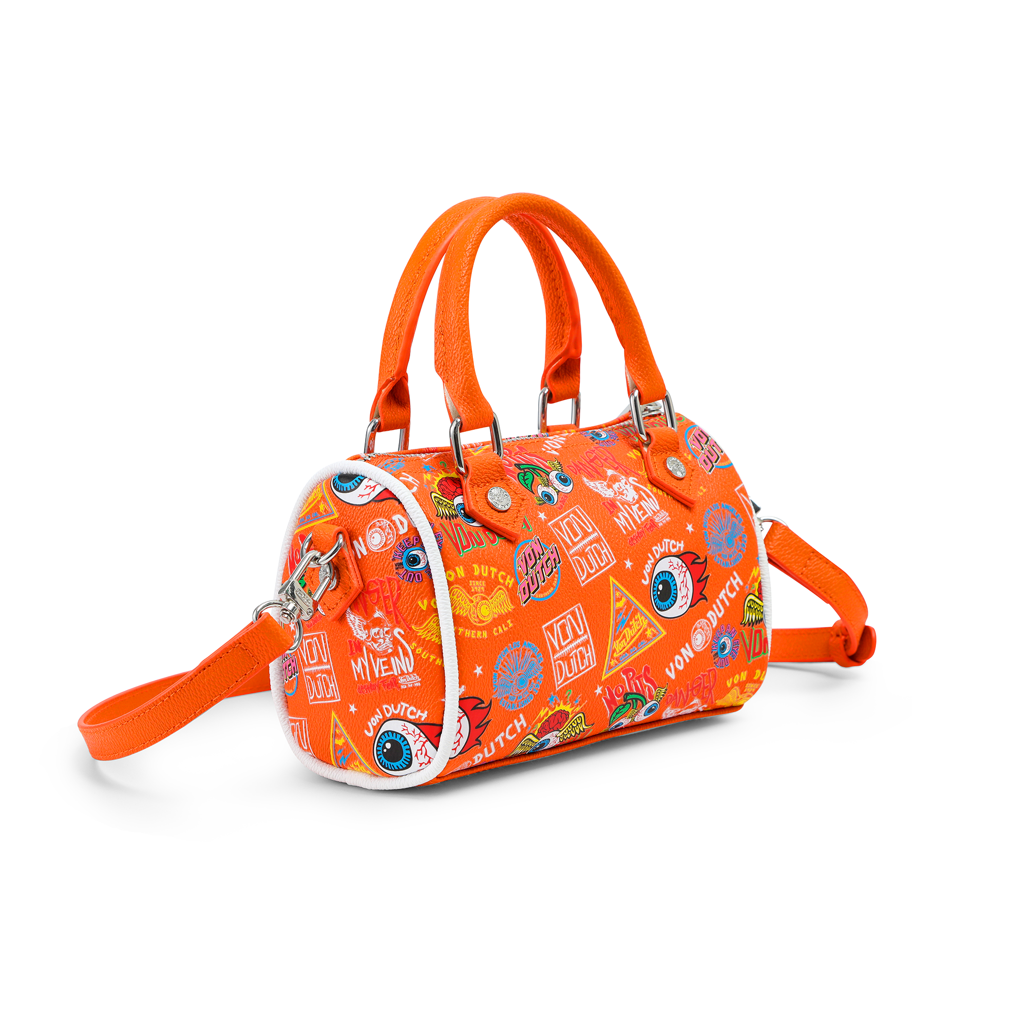 Von Dutch Hanna Bag - Orange Jax - Image 7