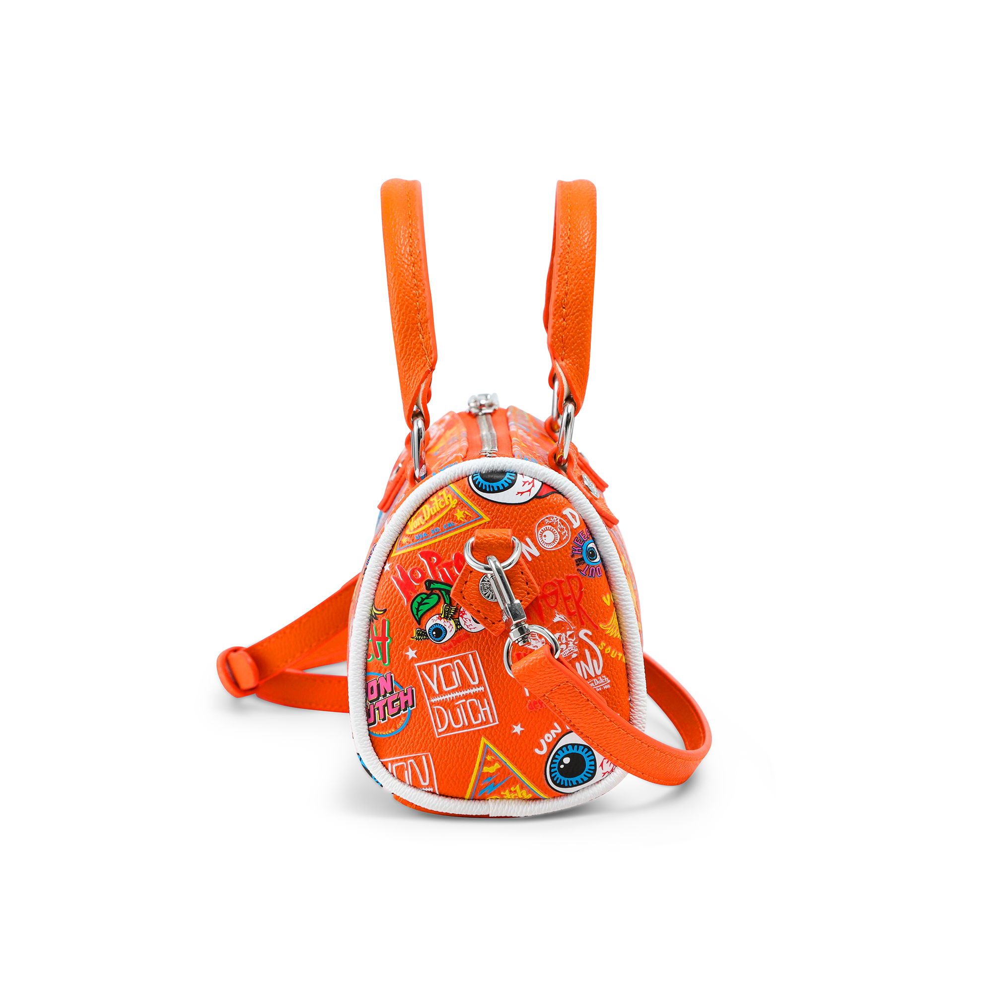 Von Dutch Hanna Bag - Orange Jax - Image 8