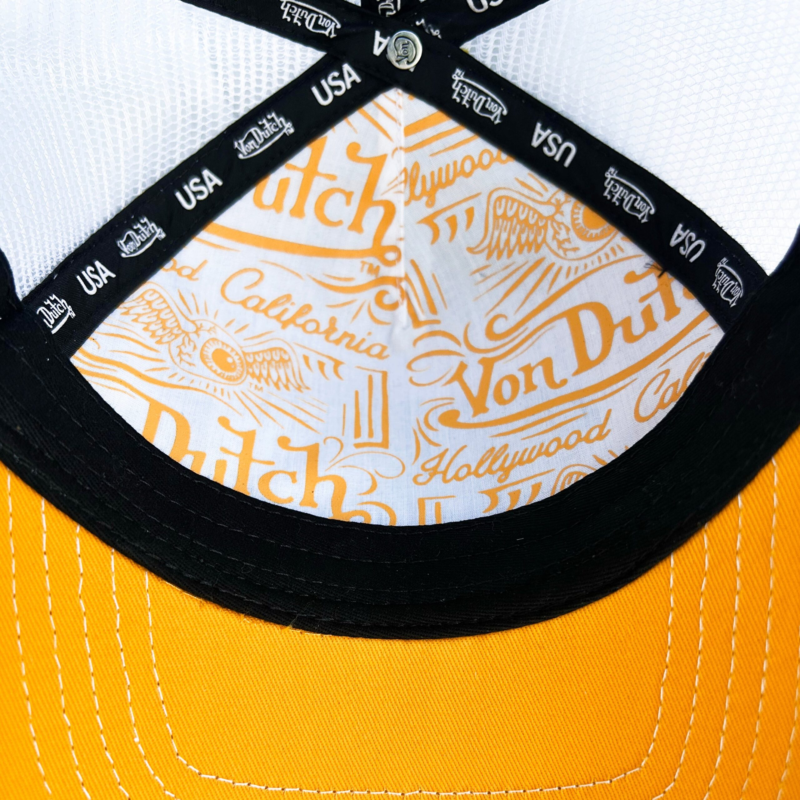 Von Dutch Infinite Gold Trucker Hat - Image 6