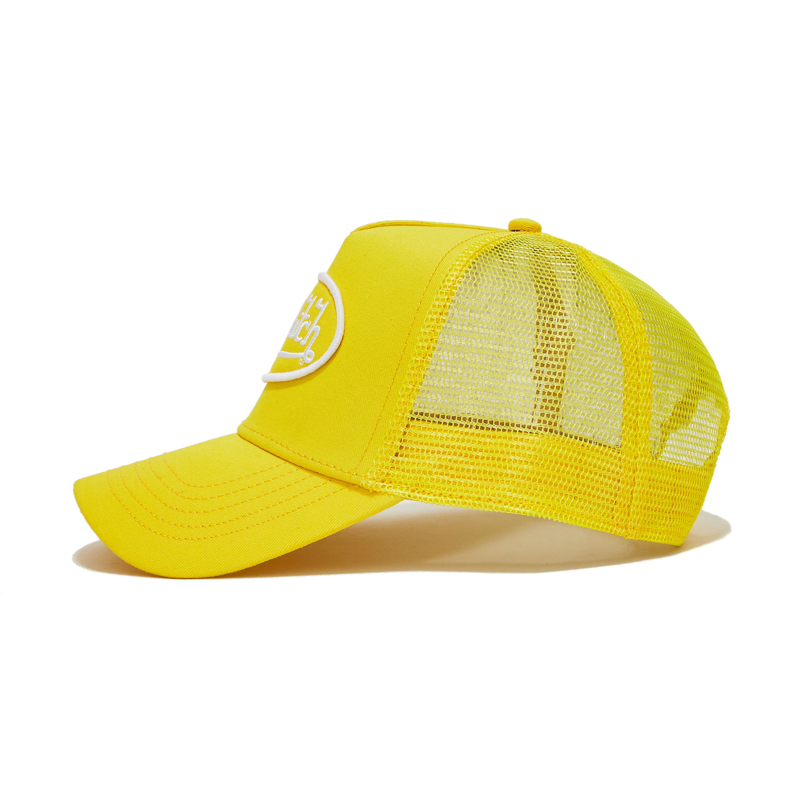 Von Dutch Yellow & White Trucker Hat - Image 2