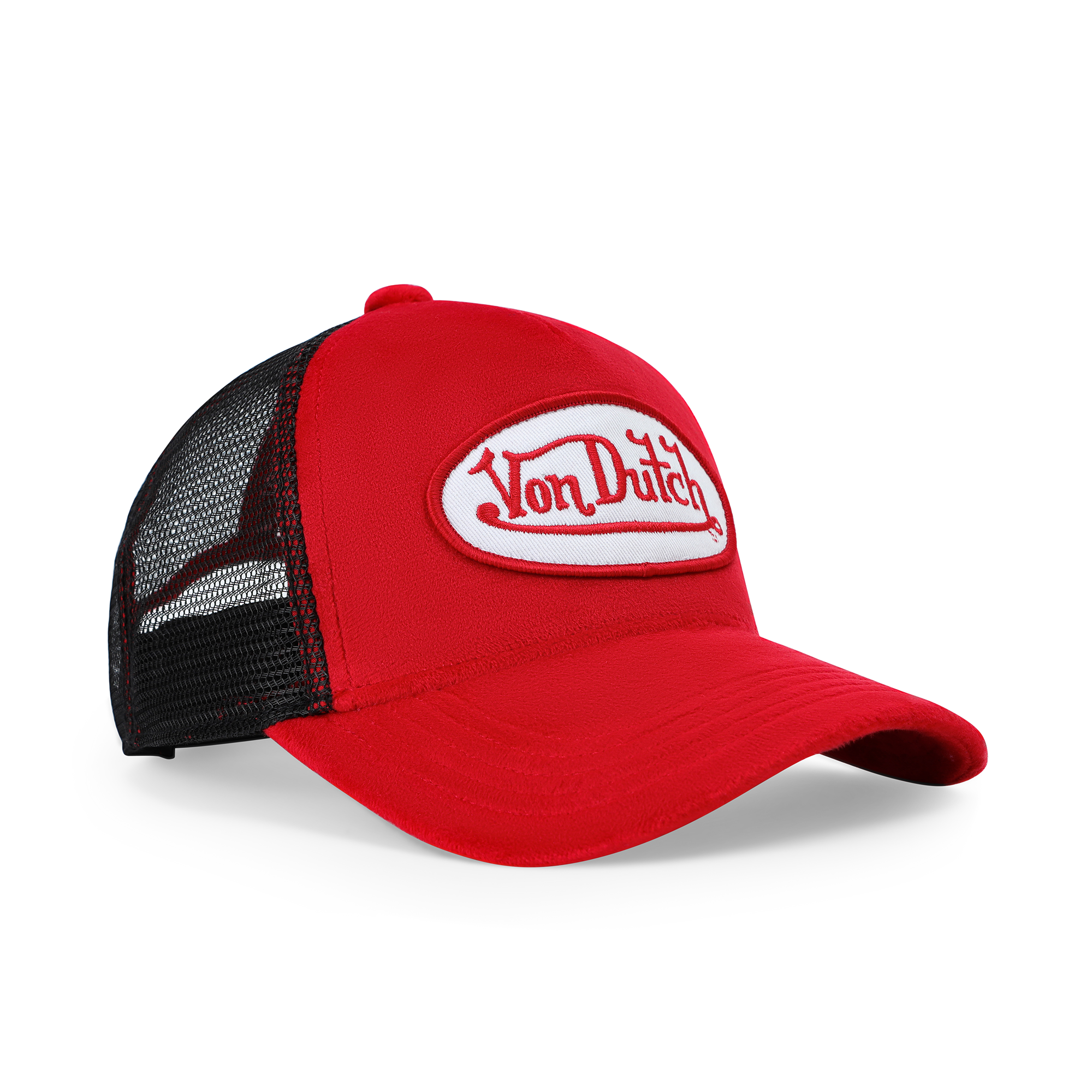 Von Dutch Kids Velvet Trucker Hat - Astro Dust - Image 5